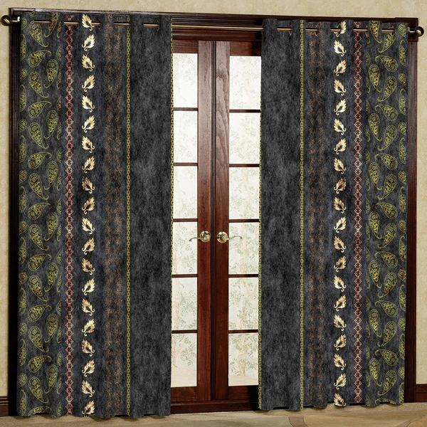 پرده مدل مخمل پانچی کد 6337 سایز 280x140 سانتی متر