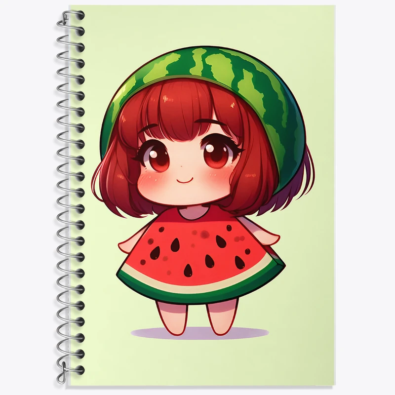 دفتر نت موسیقی 50 برگ خندالو طرح دختر و شب یلدا کد F7603