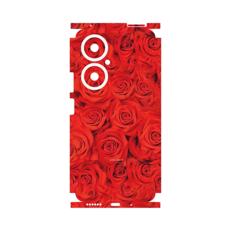 برچسب پوششی ماهوت مدل Red_Flower-FullSkin مناسب برای گوشی موبایل هوآوی Nova 11i