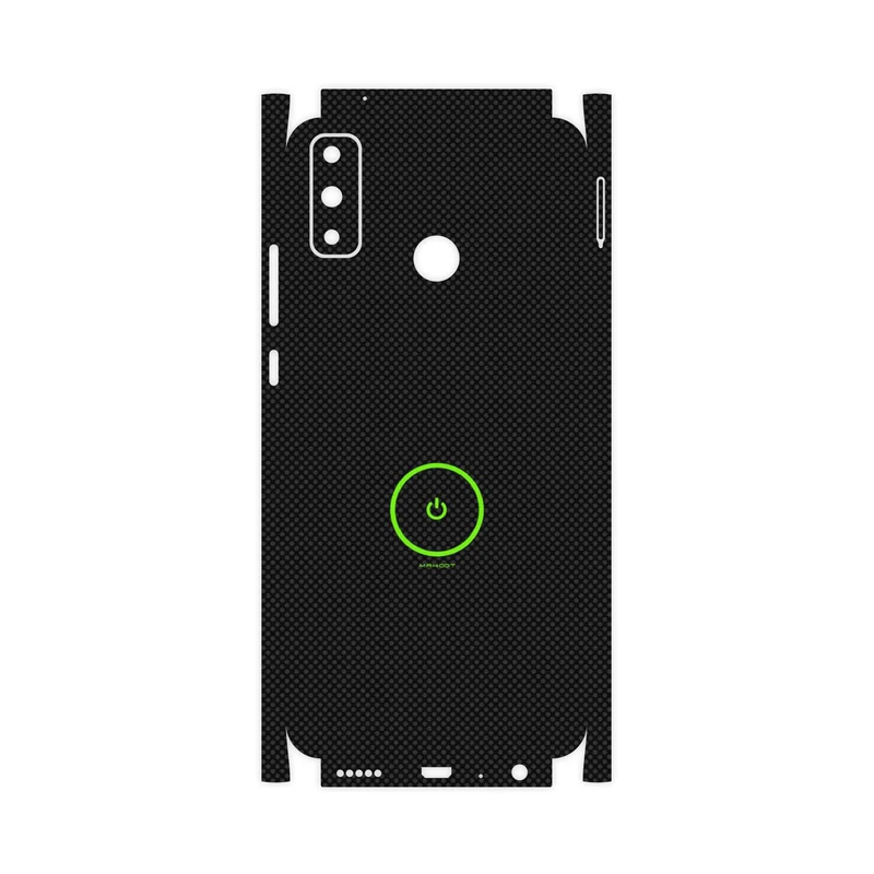 برچسب پوششی ماهوت مدل Minimal Power Button-FullSkin مناسب برای گوشی موبایل هوآوی Y8s