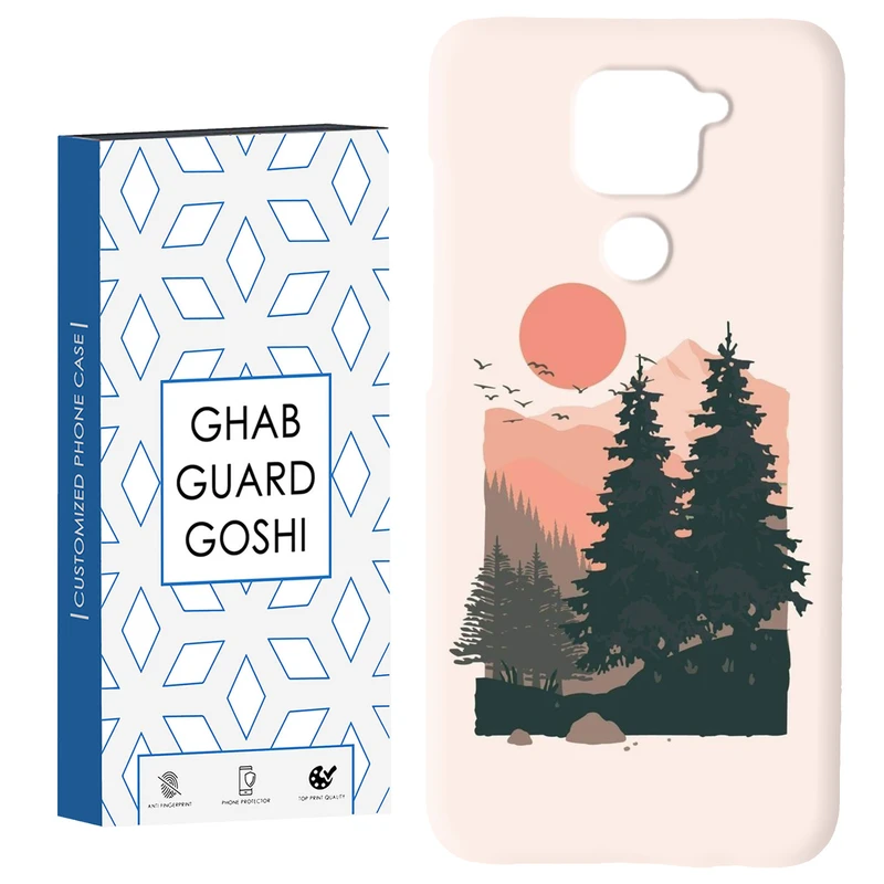 کاور قاب گارد گوشی طرح مینیمال کد Dimo-291 مناسب برای گوشی موبایل شیائومی Redmi Note 9 4G