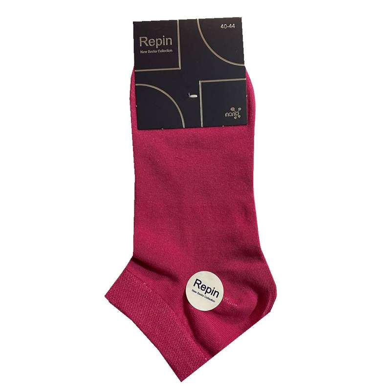 جوراب مدل ساده رنگ سرخابی