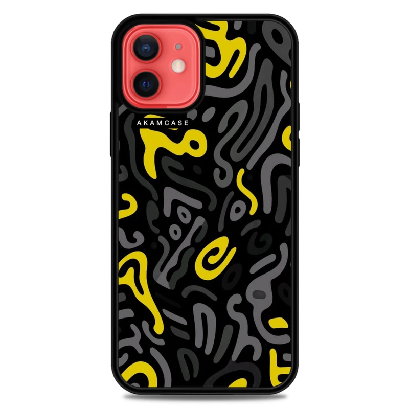 کاور آکام مدل AMC-WA12-DOODLE4 مناسب برای گوشی موبایل اپل iPhone 12
