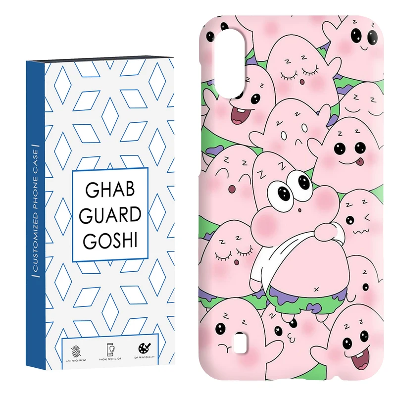 کاور قاب گارد گوشی طرح پاتریک کد Dimo-101 مناسب برای گوشی موبایل سامسونگ Galaxy M10