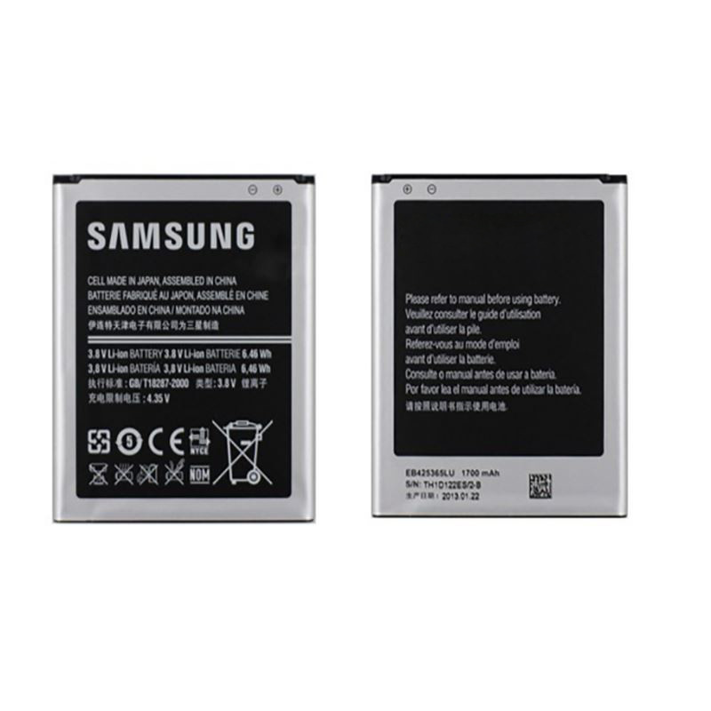 باتری موبایل مدل EB425365LU ظرفیت 1700 میلی آمپرساعت مناسب برای گوشی موبایل سامسونگ Galaxy Core I8262