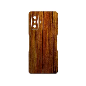 MAHOOT Orange-Wood Cover Sticker for Xiaomi Poco F4 GT 5G