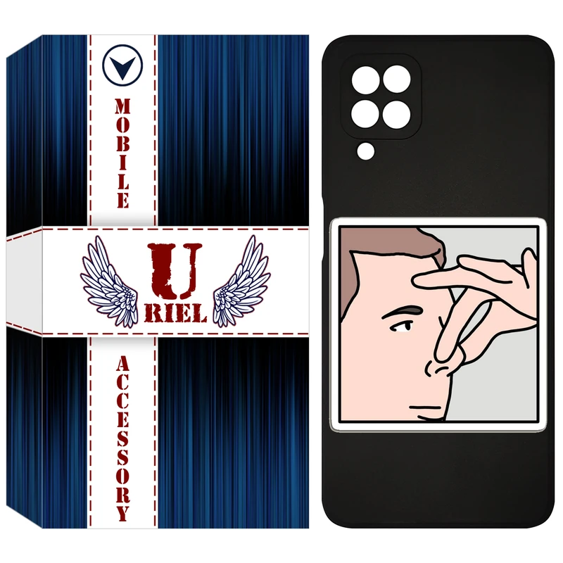 کاور یوریل مدل KSH کد 87 طرح مرد مناسب برای گوشی موبایل سامسونگ Galaxy A22 4G / M32 4G / M22 4G