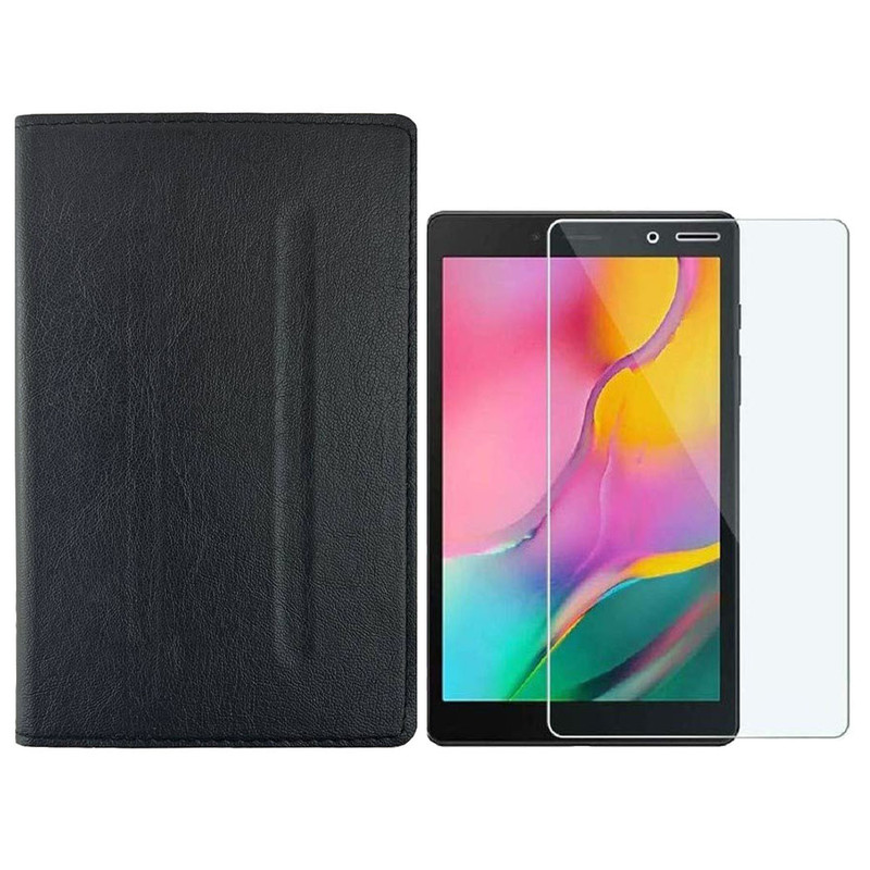 کیف کلاسوری مدل KG-T295 مناسب برای تبلت سامسونگ Galaxy Tab A 8.0 2019 LTE SM-T290 / T295 به همراه محافظ صفحه نمایش