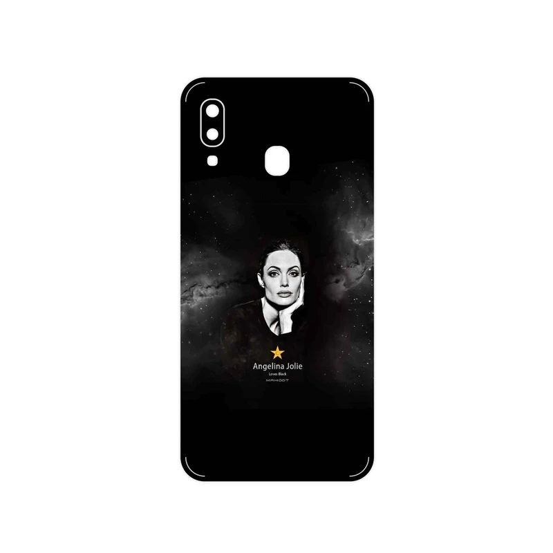 برچسب پوششی ماهوت مدل Angelina Jolie مناسب برای گوشی موبایل سامسونگ Galaxy A30