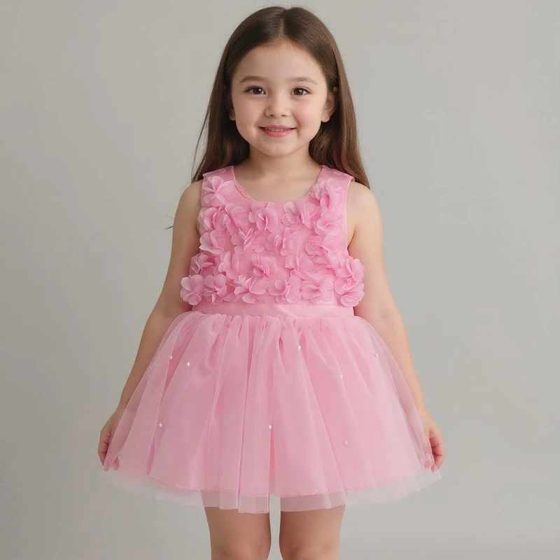  پیراهن دخترانه مدل رز