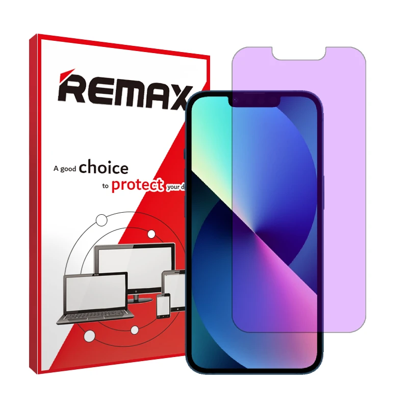 محافظ صفحه نمایش ضداشعه بنفش ریمکس مدل HyPRL مناسب برای گوشی موبایل اپل iPhone 13 mini