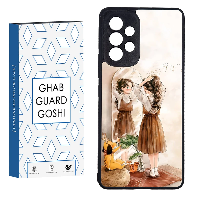 کاور قاب گارد گوشی طرح دخترانه کد FB-019 مناسب برای گوشی موبایل سامسونگ GALAXY A73  