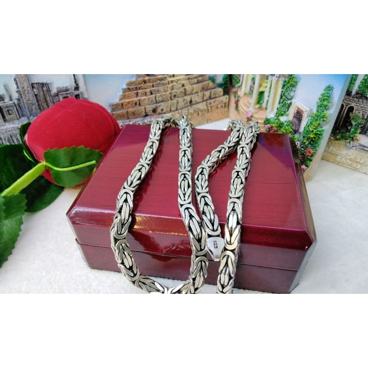 زنجیر نقره مردانه مدل g-1941