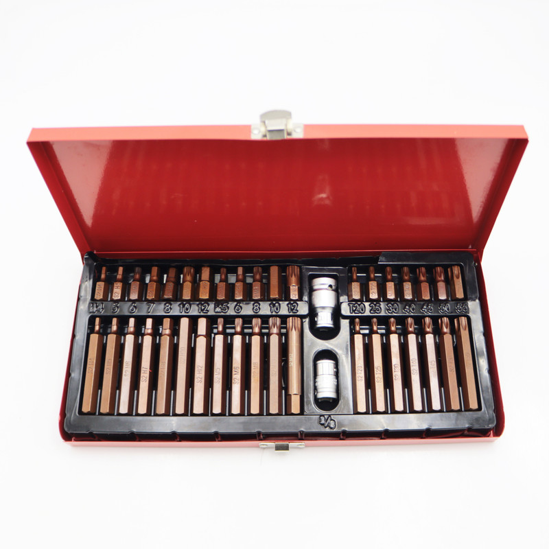 آچار آلن بیت خور تاپکس مدل YPGH-BIT-40 مجموعه 40 عددی