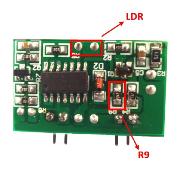 ماژول سوئیچ صوتی مدل SWLDR 12