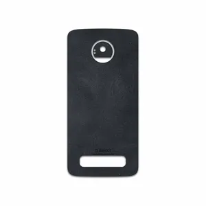 MAHOOT Graphite Buffalo Leather Cover Sticker for Motorola Moto Z Play