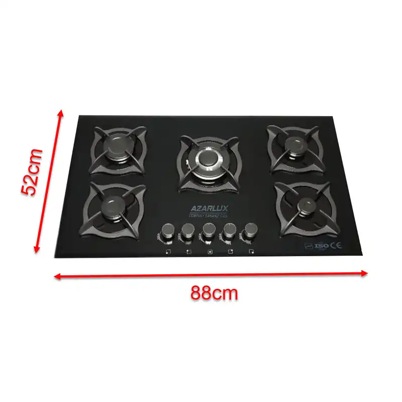 اجاق گاز 5 شعله آذرلوکس مدل G 4