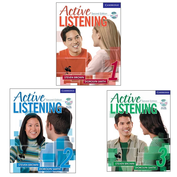 کتاب Active Listening Second Edition اثر Steven Brown And Dorolyn Smith انتشارات شیلر 3 جلدی