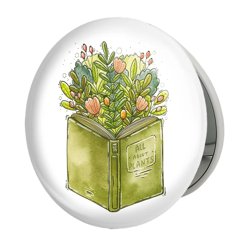 آینه جیبی خندالو طرح کتاب مدل تاشو کد 5390 