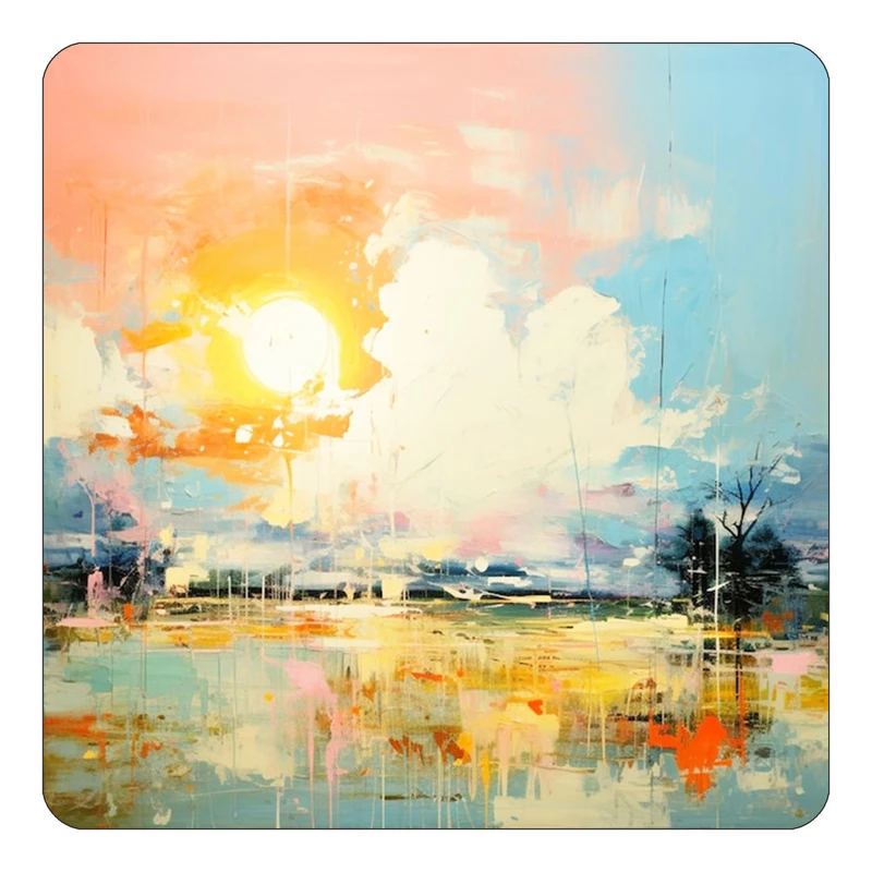 مگنت کاکتی طرح نقاشی رنگ روغن مدل mp72440