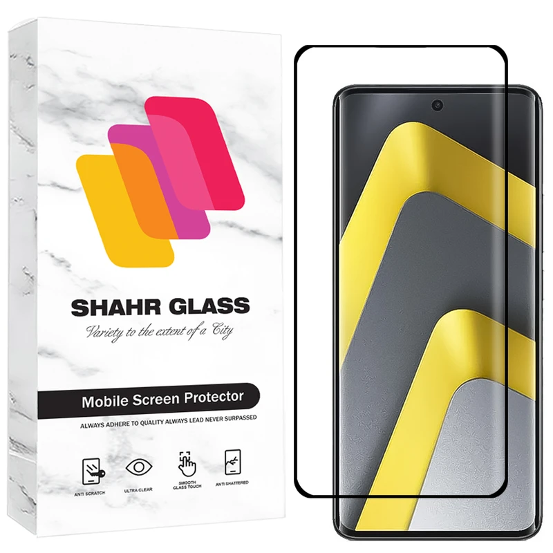 محافظ صفحه نمایش شهر گلس مدل FUES20 مناسب برای گوشی موبایل شیائومی Poco M8 5G