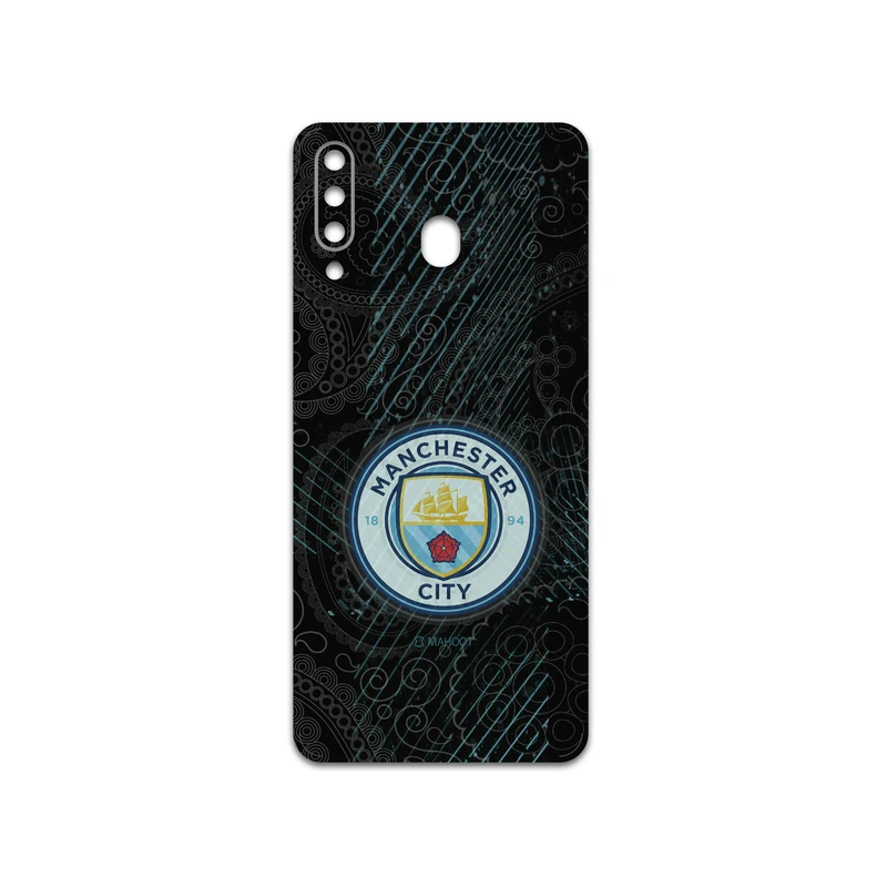 برچسب پوششی ماهوت مدل Manchester-City مناسب برای گوشی موبایل سامسونگ Galaxy M30