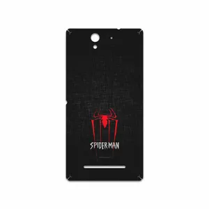 MAHOOT Spider-Man Cover Sticker for Sony Xperia C3 Dual