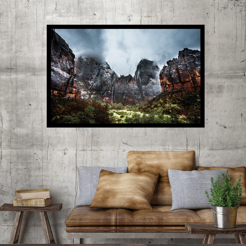 تابلو نوری بکلیت طرح پارک ملی صهیون مدل B-MO1654