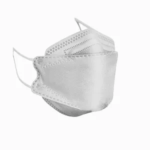 ماسک تنفسی مدل سه بعدی چهار لایه KF94-G4 بسته 5 عددی