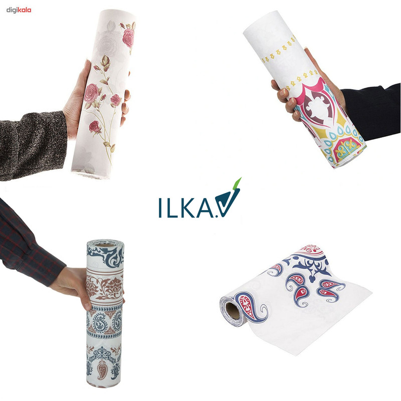 سفره کاغذی ایلکا مدل ضخیم رول 10 متری