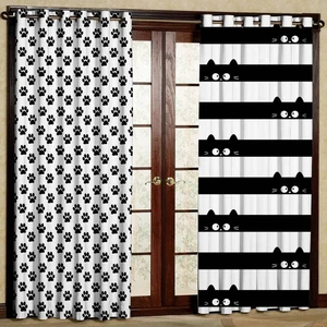 پرده مدل مخمل پانچی کد 10001 سایز 140x280 سانتی متر