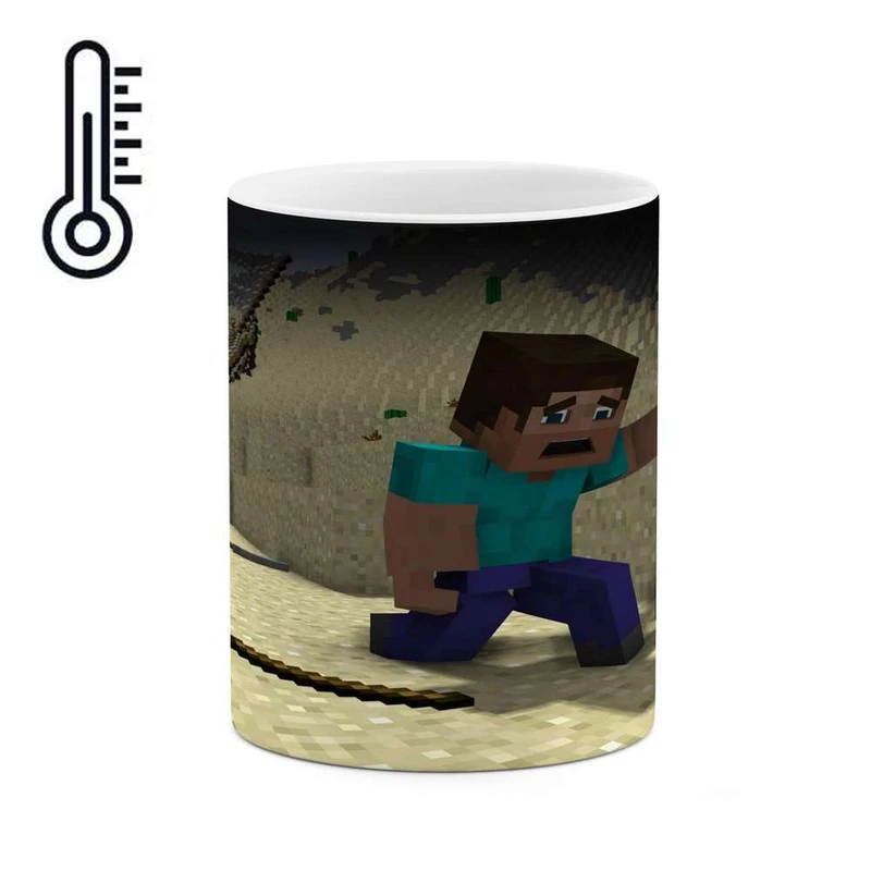 ماگ حرارتی کاکتی مدل ماینکرافت کد mgh13068