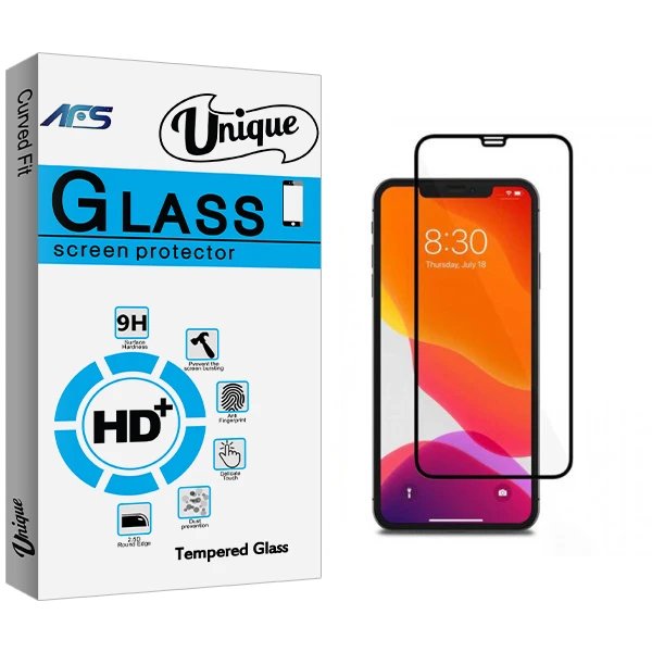 محافظ صفحه نمایش سرامیکی ای اف اس مدل Unique Glass مناسب برای گوشی موبایل اپل iPhone11 Pro