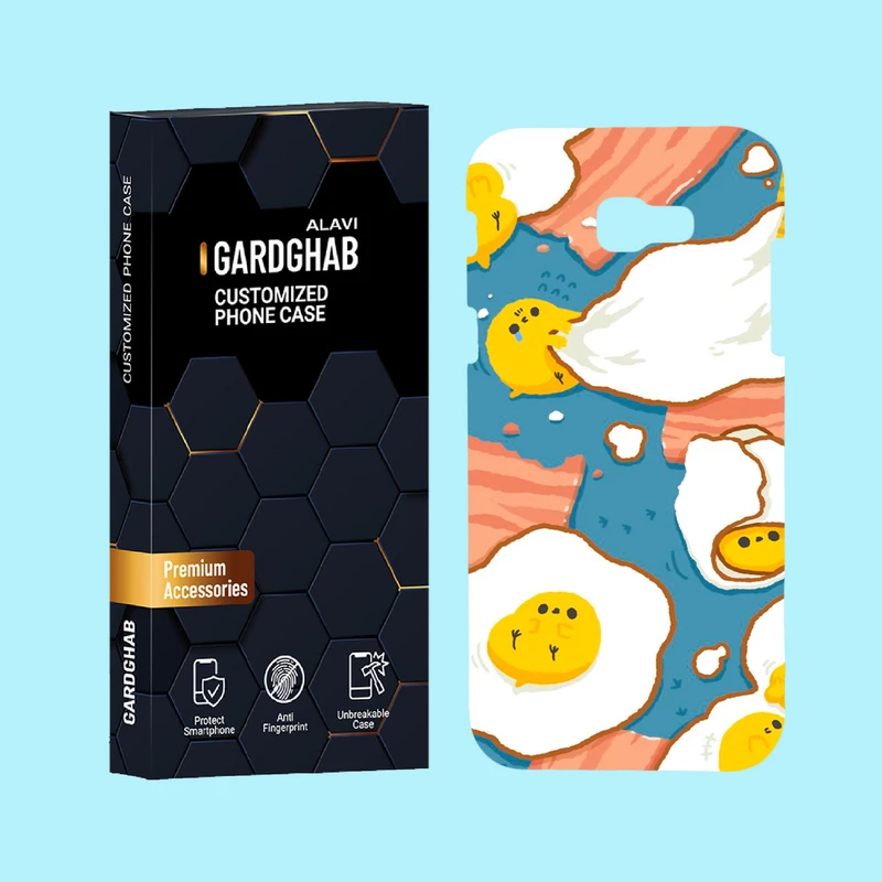 کاور گارد قاب علوی مدل کیوت مناسب برای گوشی موبایل سامسونگ Galaxy A720 / A7 2017