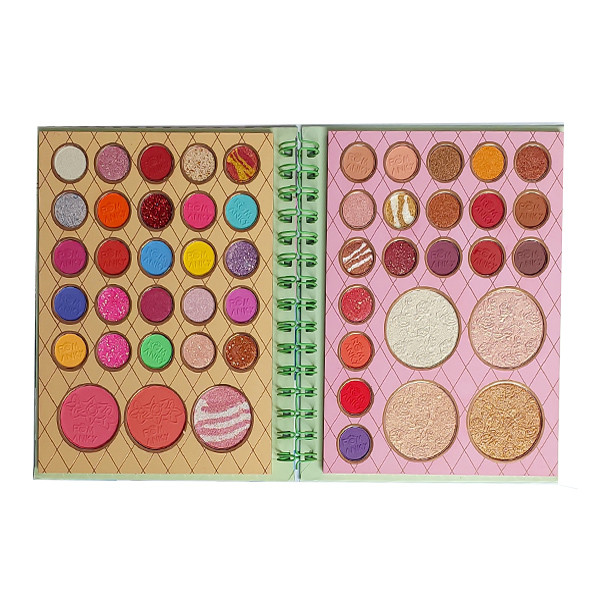 پالت آرایش صورت رومانکی مدل POTAZER-22G پالت آرایش صورت رومانکی مدل POTAZER-22G