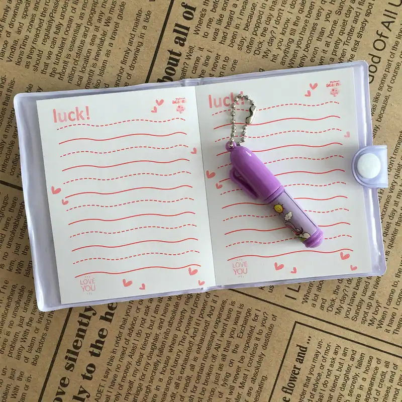 دفتر یادداشت 80 برگ طرح یونیکورن کد BAN.800 به همراه خودکار