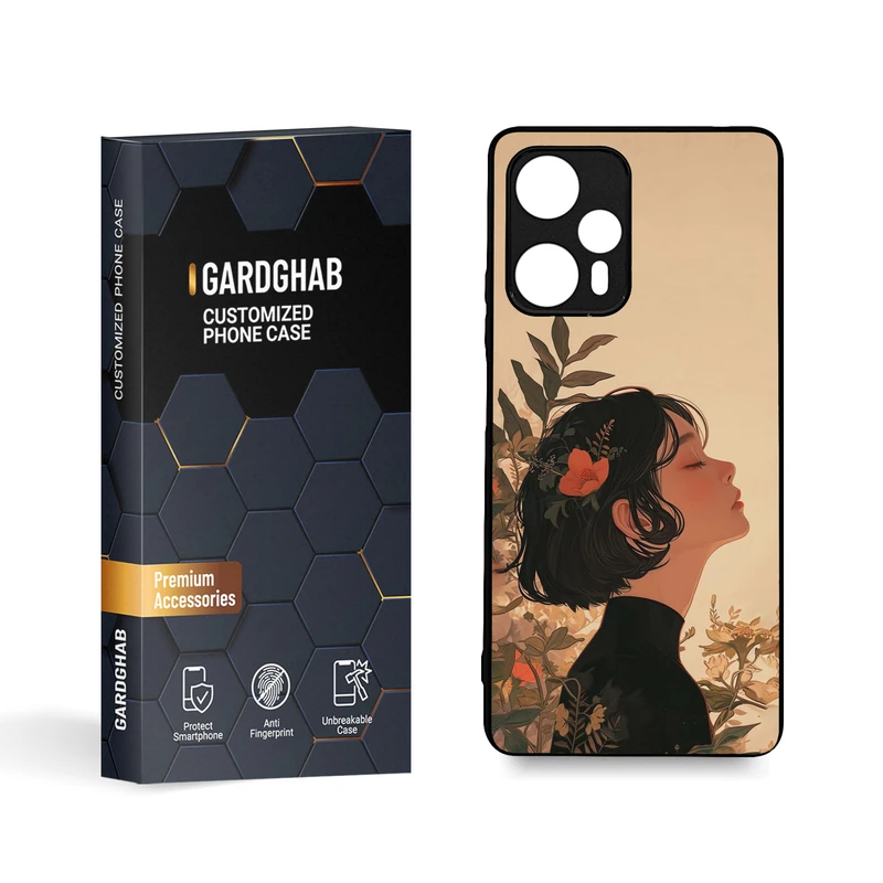 کاور گارد قاب مدل دخترانه مناسب برای گوشی موبایل شیائومی Redmi note 12 Turbo/Poco F5