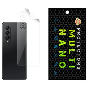 Multi Nano X-F1T Model Nano Hydrogel Clear Back Protector Suitable For Samsung Galaxy Z Fold 3 5G Mobile Phone