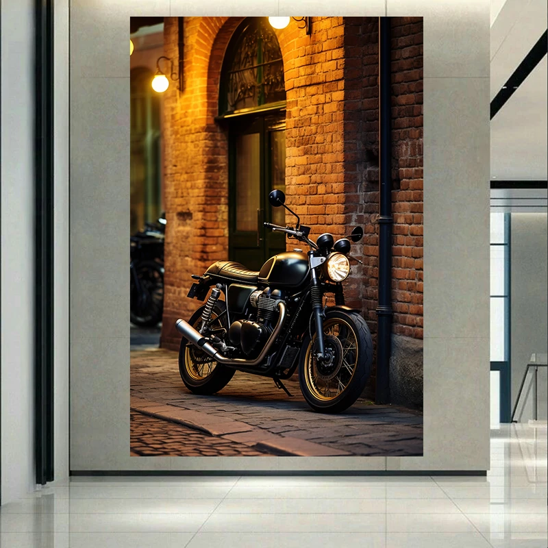  پوستر طرح موتور مدل کلاسیک کد AR31768