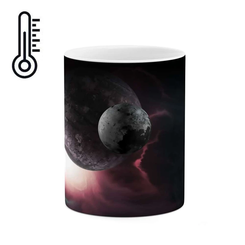 ماگ حرارتی کاکتی مدل کهکشان کد mgh10219