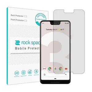 Rockspace HyGEL model transparent screen protector suitable for Google Pixel 3 XL mobile phone