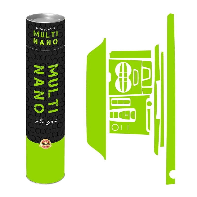 برچسب محافظ مانیتور و کنسول خودرو مولتی نانو مدل X-F1B مناسب برای فونیکس FX مجموعه 18 عددی