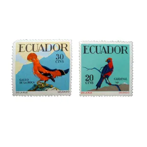 تمبر یادگاری مدل پرندگان کد a-337 مجموعه 2 عددی