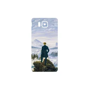 MAHOOT Wanderer above the Sea of Fog Cover Sticker for Samsung Galaxy Alpha