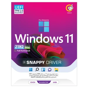 سیستم عامل Windows 11 21H2 + Snappy Driver نشر گردو