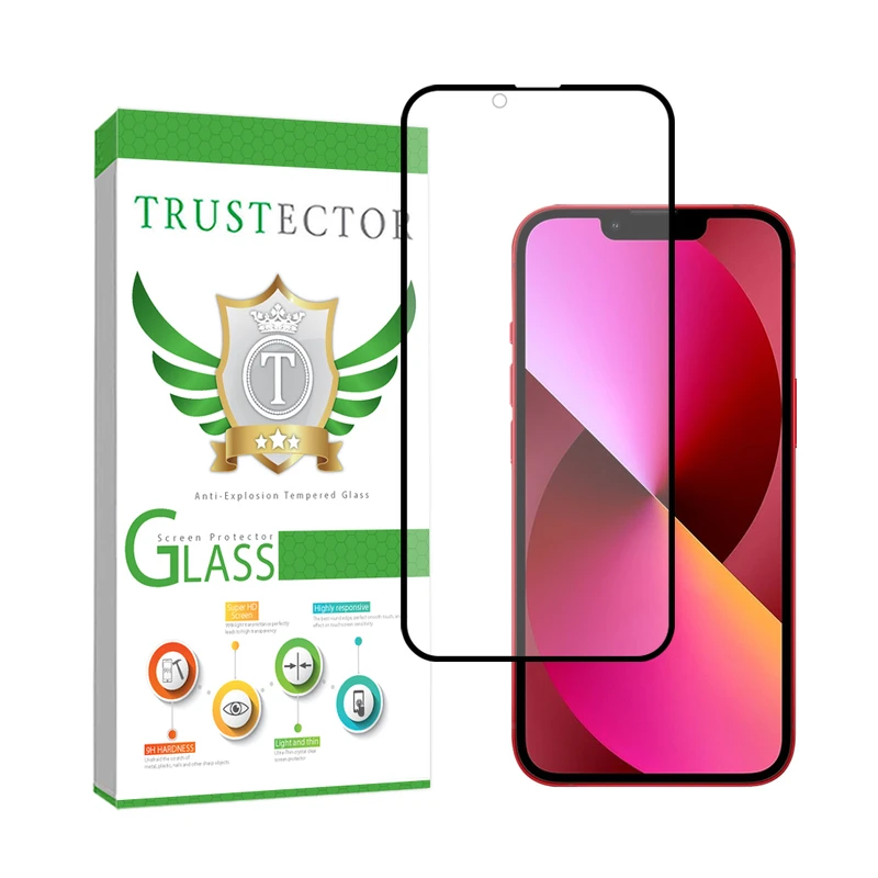  محافظ صفحه نمایش سرامیکی مات تراستکتور مدل MCERAMICT مناسب برای گوشی موبایل اپل iPhone 13 Pro / iPhone 13 / iPhone 14