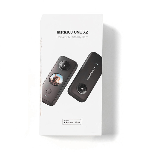 دوربین فیلم برداری ورزشی  اینستا 360 مدل  ONE X2  همراه محافظ لنز بسته 2 عددی