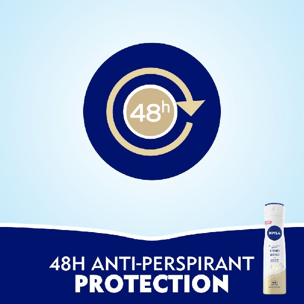 اسپری خوشبو کننده بدن زنانه نیوآ مدل clean_protect حجم 150 میلی لیتر