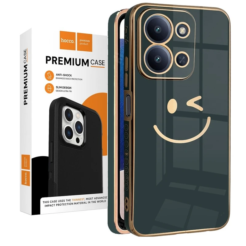 کاور هوکو مدل Smile مناسب برای گوشی موبایل شیائومی Redmi 15C 4G/Poco C85