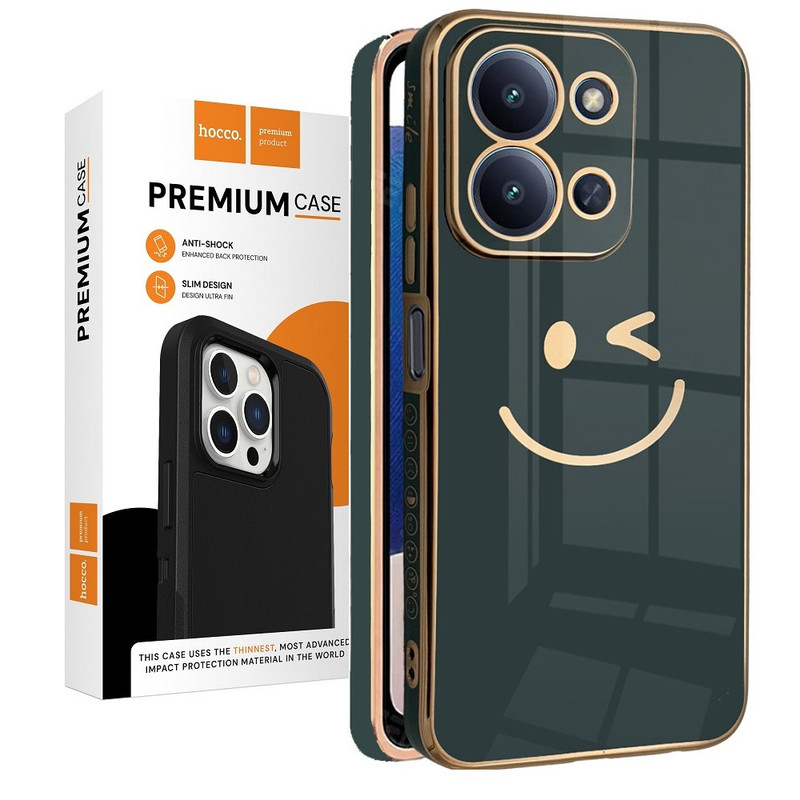 کاور هوکو مدل Smile مناسب برای گوشی موبایل شیائومی Redmi 15C 4G/Poco C85